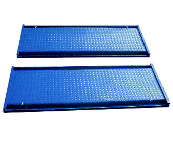 platos de alineación traseros